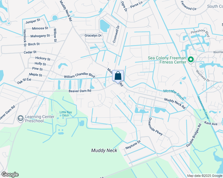 map of restaurants, bars, coffee shops, grocery stores, and more near 25 Thistle Court in Frankford