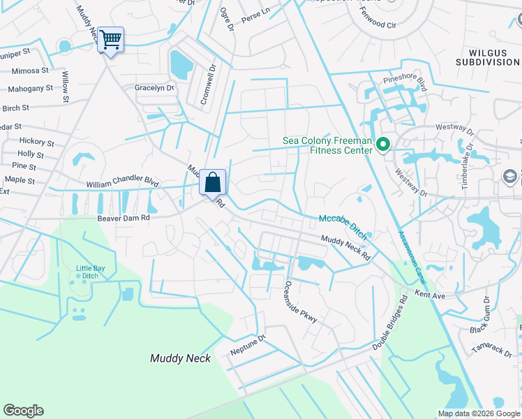 map of restaurants, bars, coffee shops, grocery stores, and more near 38509 Donohoe Lane in Frankford