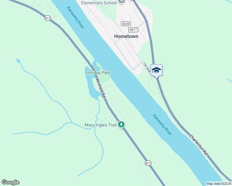 map of restaurants, bars, coffee shops, grocery stores, and more near 10138 Winfield Road in Winfield