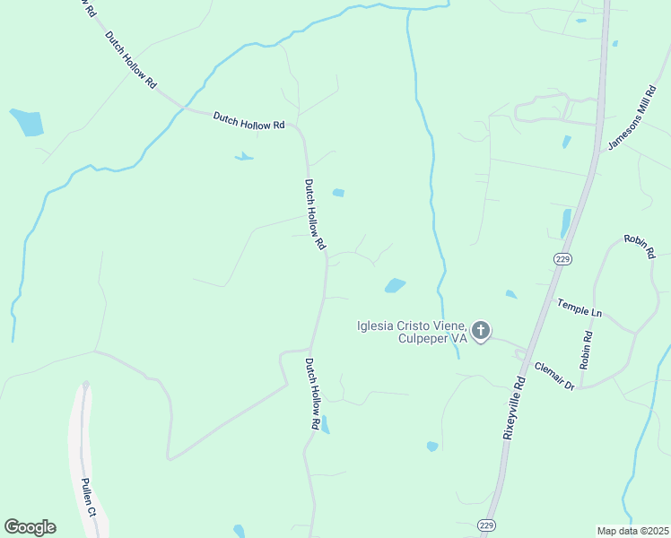 map of restaurants, bars, coffee shops, grocery stores, and more near 12655 Dutch Hollow Road in Culpeper