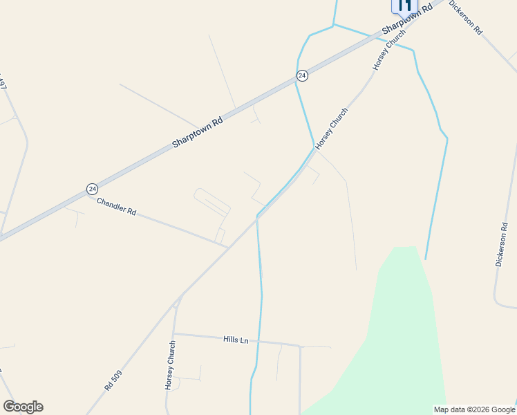map of restaurants, bars, coffee shops, grocery stores, and more near 33310 Horsey Church in Laurel
