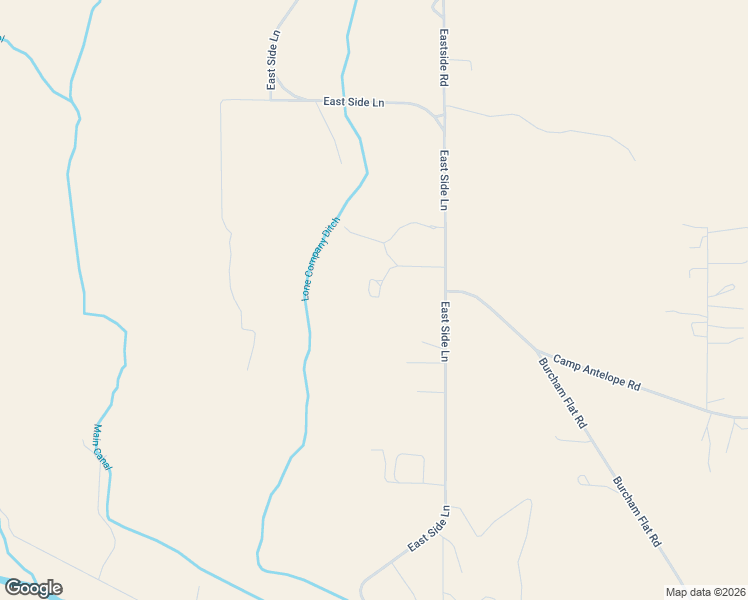 map of restaurants, bars, coffee shops, grocery stores, and more near 1135 East Side Lane in Coleville