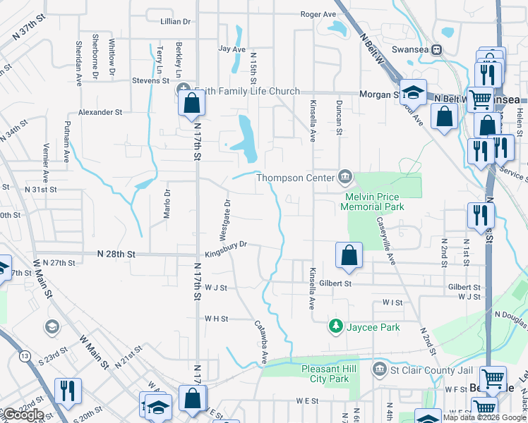 map of restaurants, bars, coffee shops, grocery stores, and more near 28 Meta Drive in Swansea