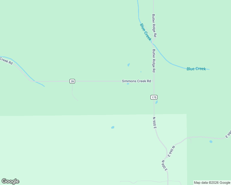 map of restaurants, bars, coffee shops, grocery stores, and more near 9434 Simmons Creek Road in Shoals