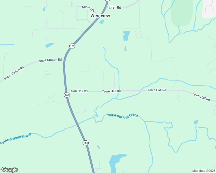 map of restaurants, bars, coffee shops, grocery stores, and more near 7253 Town Hall Road in Belleville