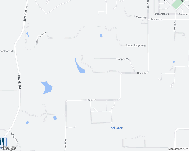 map of restaurants, bars, coffee shops, grocery stores, and more near 7590 Starr Road in Windsor
