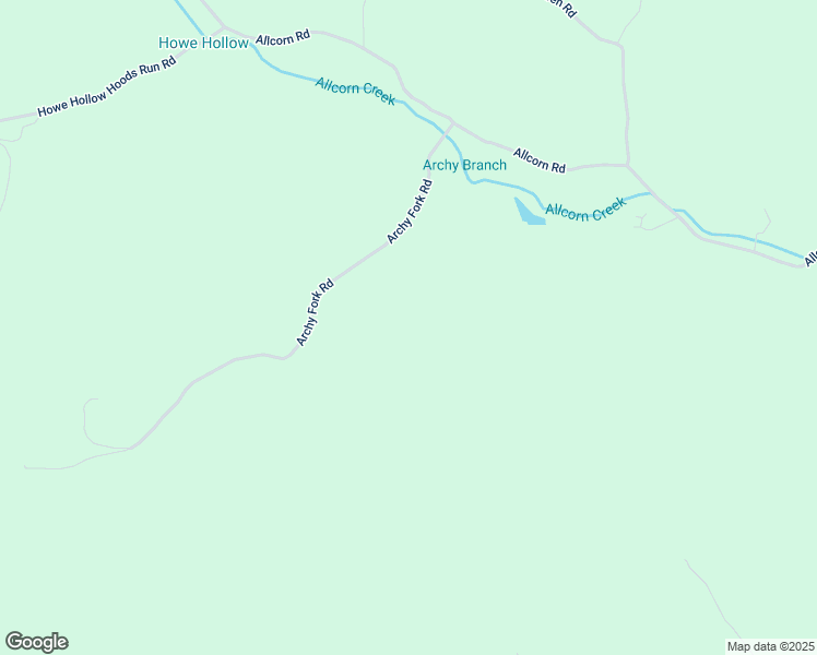 map of restaurants, bars, coffee shops, grocery stores, and more near Archy Fork Road in Greenup
