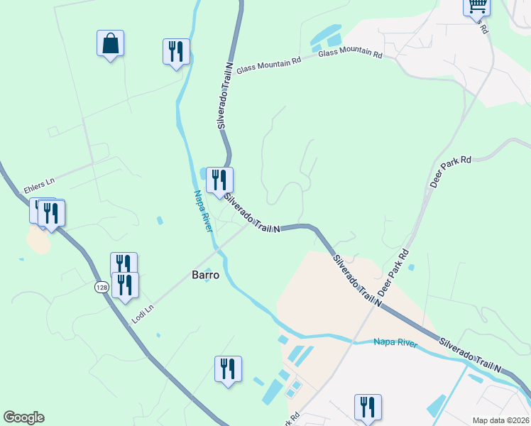 map of restaurants, bars, coffee shops, grocery stores, and more near 9 Bournemouth Road in St. Helena