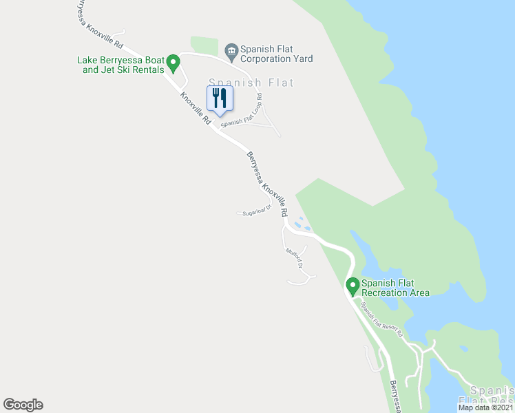 map of restaurants, bars, coffee shops, grocery stores, and more near 254 Sugarloaf Drive in Napa