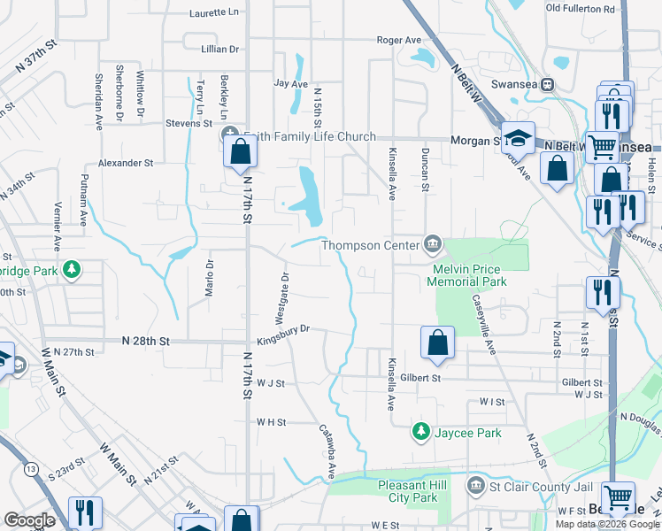 map of restaurants, bars, coffee shops, grocery stores, and more near 28 Meta Drive in Swansea