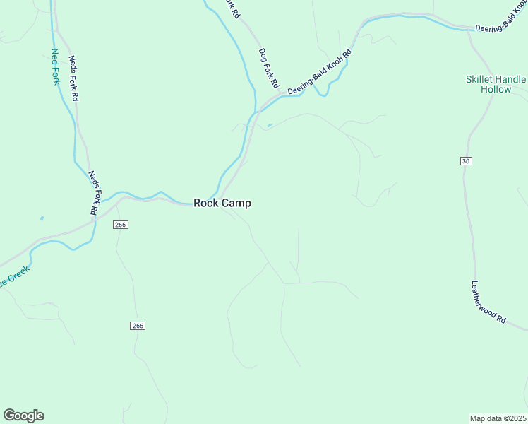 map of restaurants, bars, coffee shops, grocery stores, and more near in Rock Camp