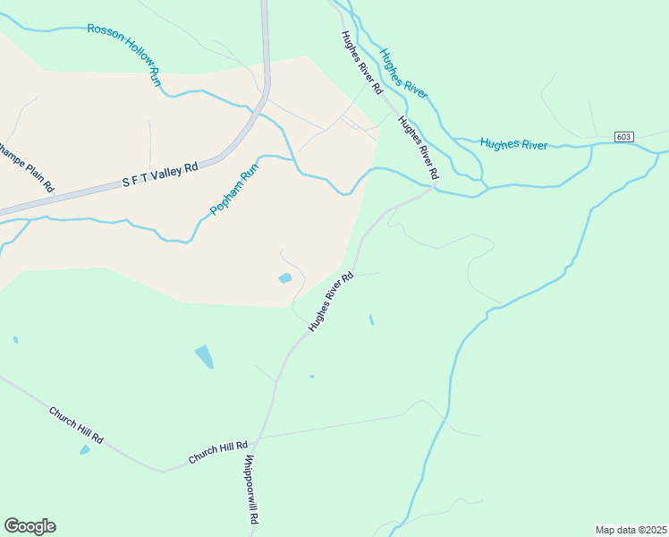 map of restaurants, bars, coffee shops, grocery stores, and more near 465 Hughes River Road in Madison County