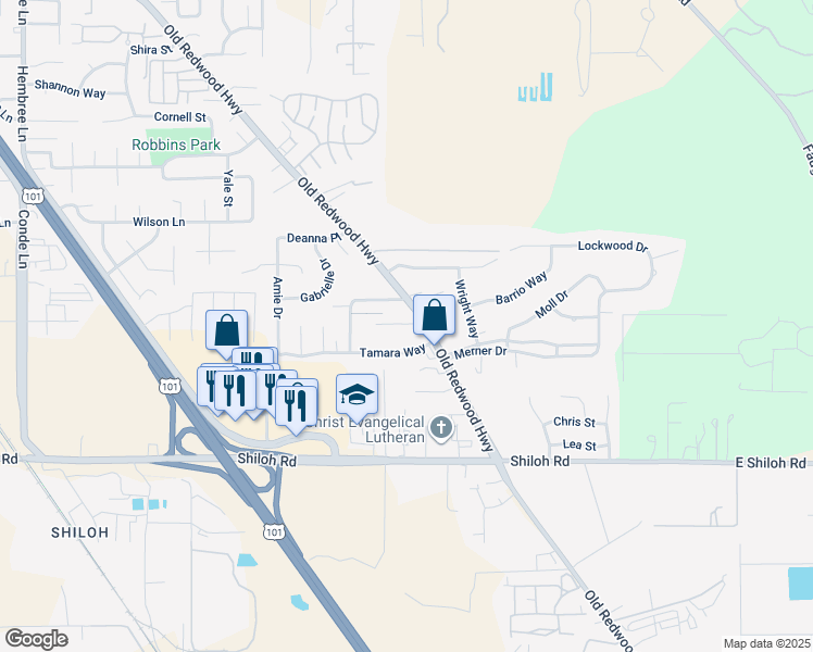 map of restaurants, bars, coffee shops, grocery stores, and more near in Windsor