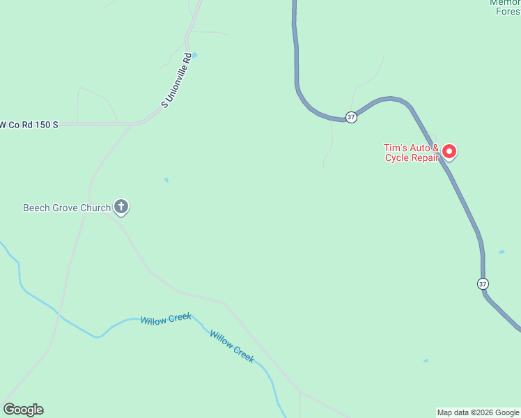 map of restaurants, bars, coffee shops, grocery stores, and more near 1389 South State Road 37 in Paoli