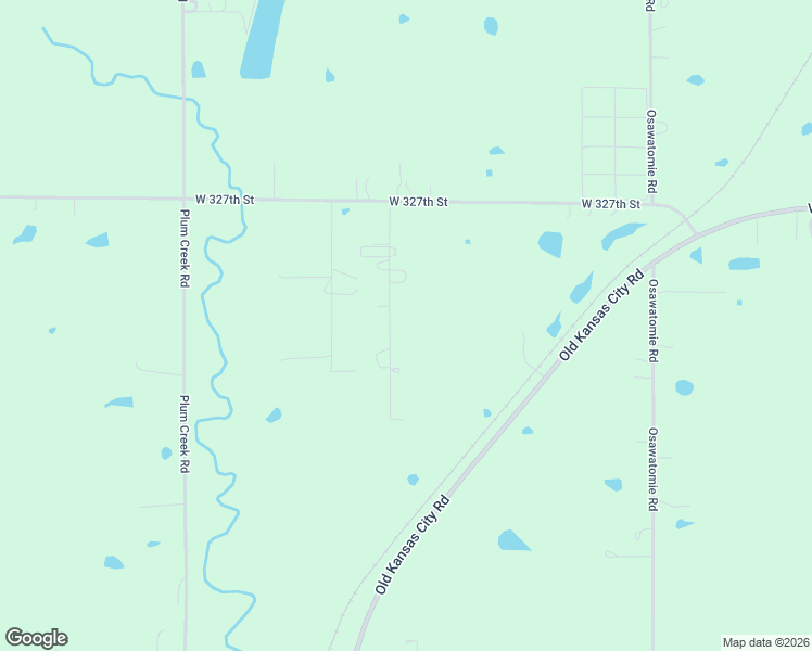map of restaurants, bars, coffee shops, grocery stores, and more near 32947 Manor Road in Paola