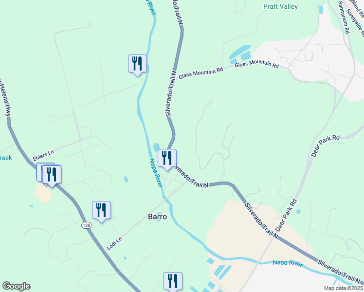 map of restaurants, bars, coffee shops, grocery stores, and more near 5 Bournemouth Road in St. Helena