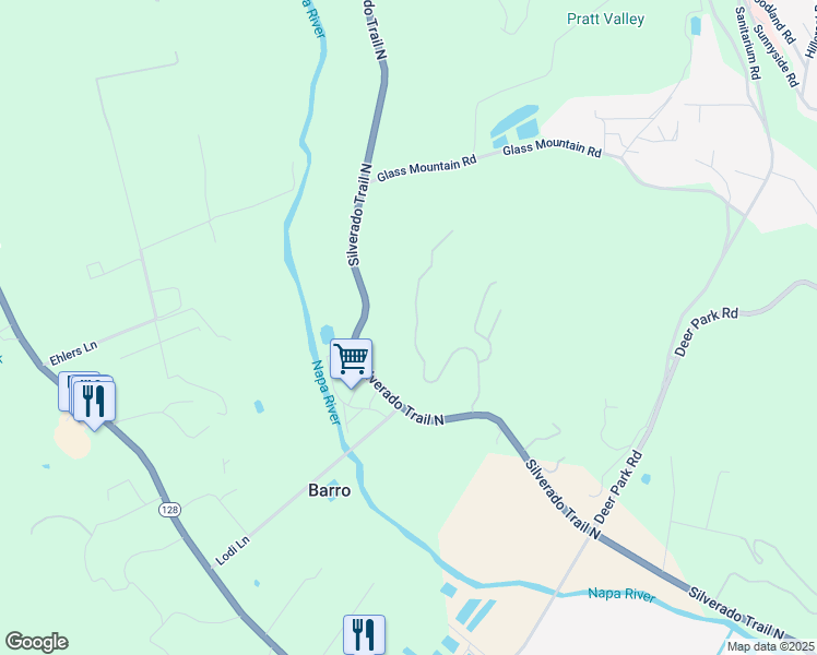 map of restaurants, bars, coffee shops, grocery stores, and more near 5 Bournemouth Road in St. Helena