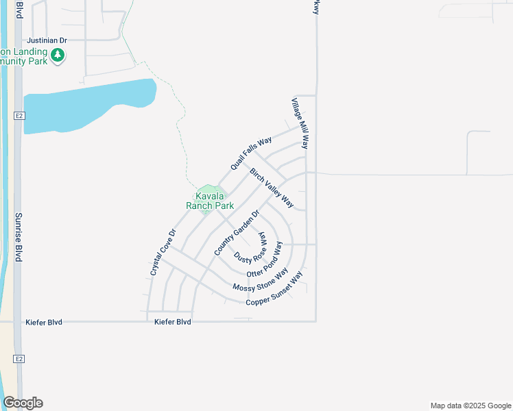 map of restaurants, bars, coffee shops, grocery stores, and more near 12015 Country Garden Drive in Rancho Cordova