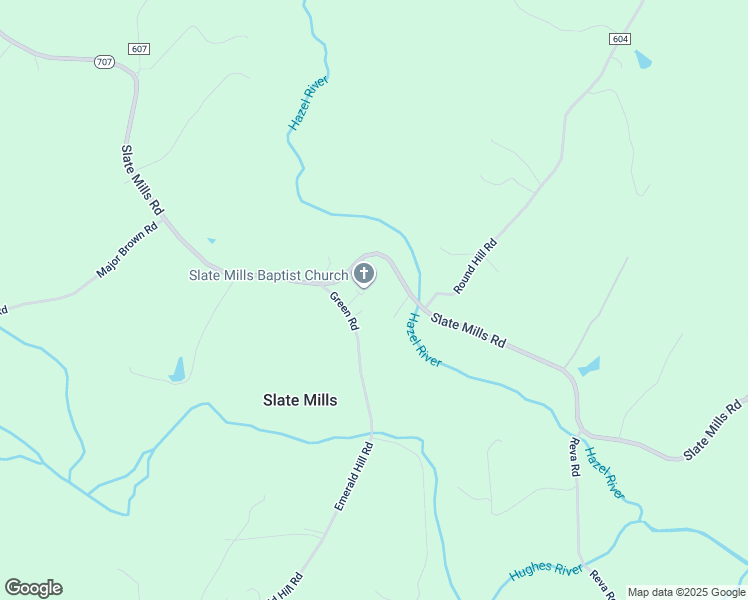 map of restaurants, bars, coffee shops, grocery stores, and more near 21 Green Road in Sperryville