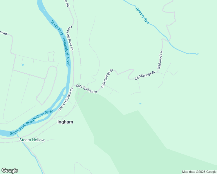 map of restaurants, bars, coffee shops, grocery stores, and more near 115 Piney Knoll Place in Shenandoah