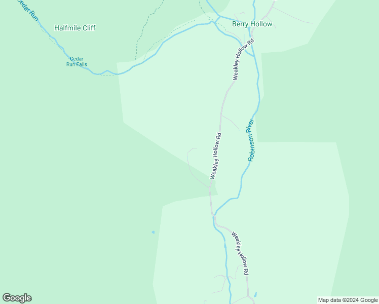 map of restaurants, bars, coffee shops, grocery stores, and more near 3889 Weakley Hollow Road in Syria