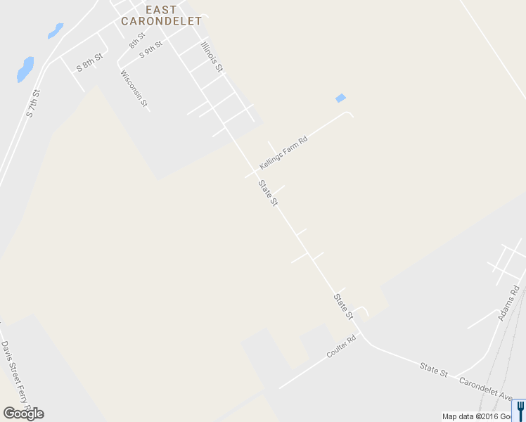map of restaurants, bars, coffee shops, grocery stores, and more near 1817 State Street in St. Clair County