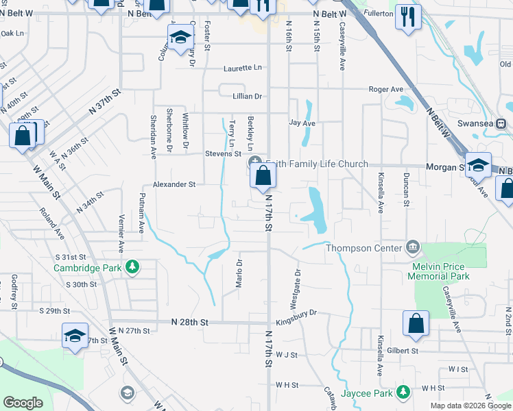 map of restaurants, bars, coffee shops, grocery stores, and more near 3 Hidden Valley Drive in Swansea