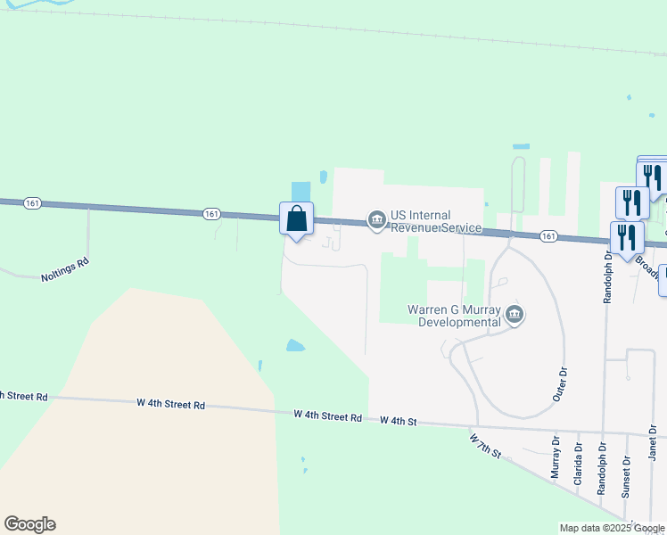 map of restaurants, bars, coffee shops, grocery stores, and more near 89 Deerwood Park in Centralia