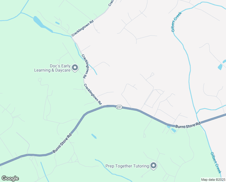 map of restaurants, bars, coffee shops, grocery stores, and more near 6572 Cracklingtown Road in Hughesville