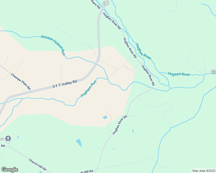 map of restaurants, bars, coffee shops, grocery stores, and more near 465-661 Hughes River Road in Madison County
