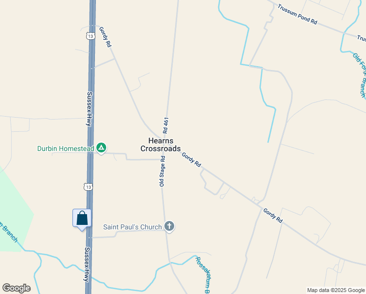 map of restaurants, bars, coffee shops, grocery stores, and more near 32945 Gordy Road in Laurel