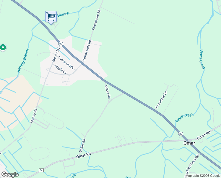 map of restaurants, bars, coffee shops, grocery stores, and more near 30688 Armory Road in Frankford