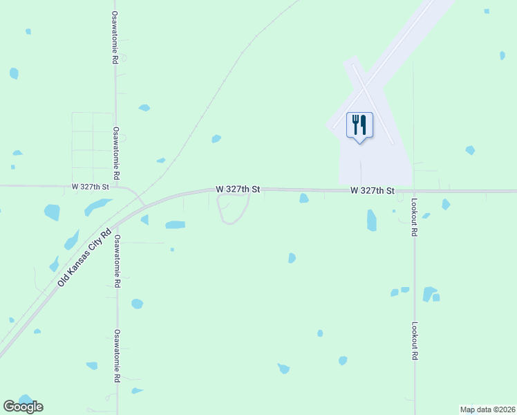 map of restaurants, bars, coffee shops, grocery stores, and more near Cr in Paola