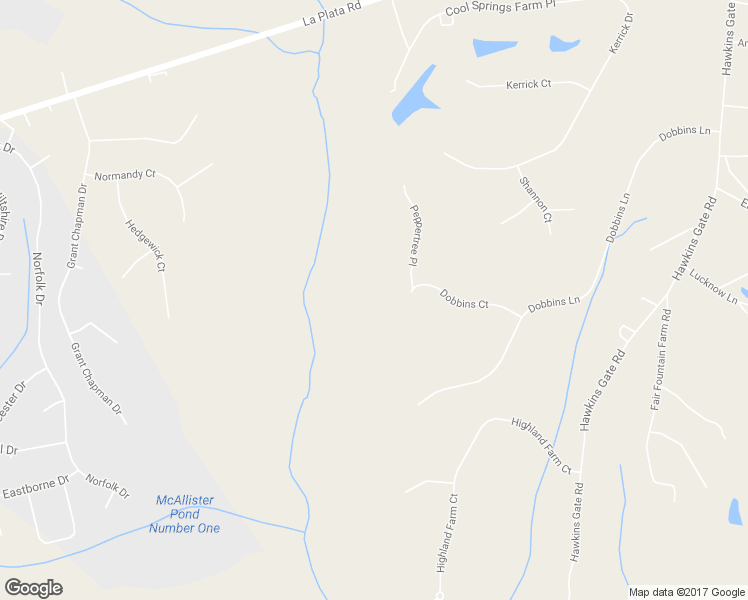 map of restaurants, bars, coffee shops, grocery stores, and more near 6500 Dobbins Court in La Plata