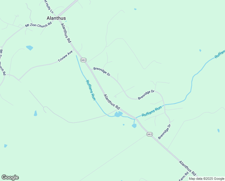 map of restaurants, bars, coffee shops, grocery stores, and more near 18020 Brenridge Drive in Brandy Station