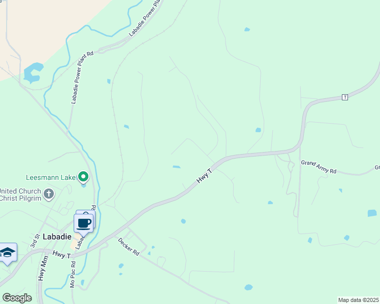 map of restaurants, bars, coffee shops, grocery stores, and more near in Labadie