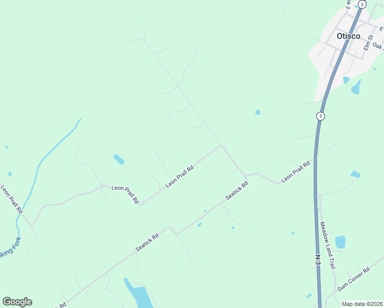 map of restaurants, bars, coffee shops, grocery stores, and more near 703 Leon Prall Road in Otisco