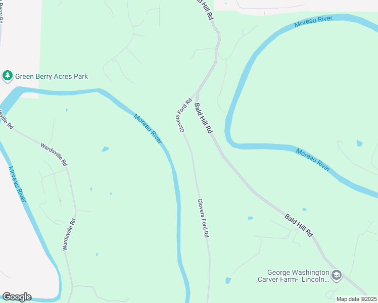 map of restaurants, bars, coffee shops, grocery stores, and more near 3013 Glovers Ford Road in Jefferson City