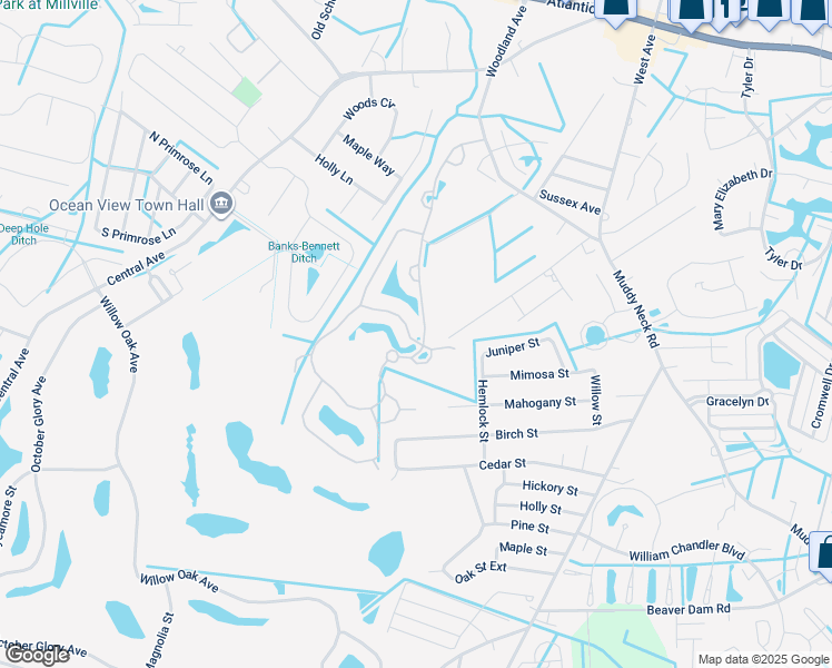 map of restaurants, bars, coffee shops, grocery stores, and more near 32997 Venezia Way in Ocean View