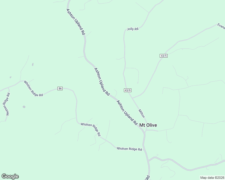 map of restaurants, bars, coffee shops, grocery stores, and more near 2105 Ashton Upland Road in Milton