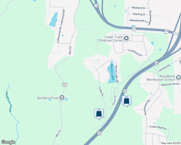 map of restaurants, bars, coffee shops, grocery stores, and more near 2621 Renns Lake Rd in Jefferson City