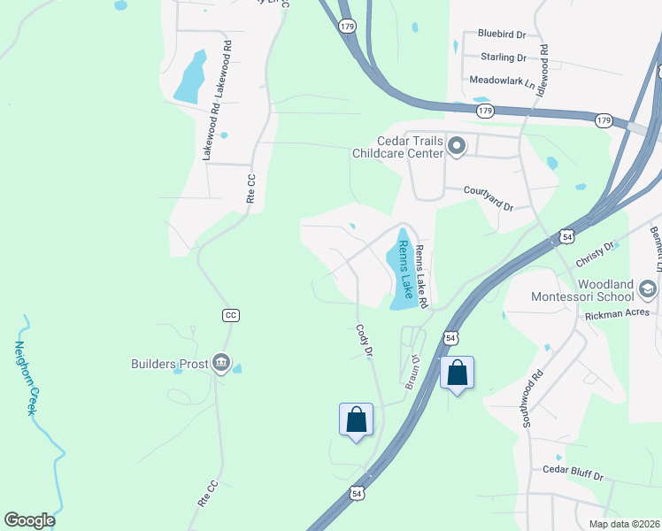 map of restaurants, bars, coffee shops, grocery stores, and more near 2621 Renns Lake Road in Jefferson City