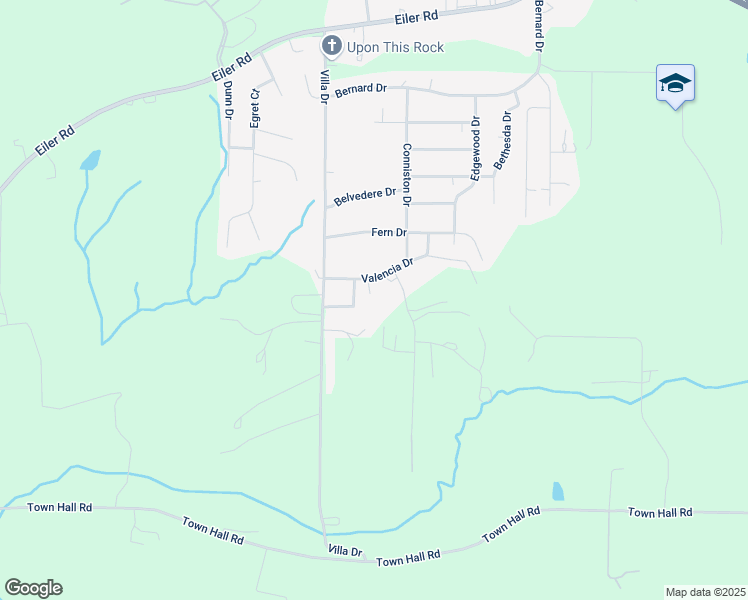 map of restaurants, bars, coffee shops, grocery stores, and more near 622 Valencia Drive in Belleville