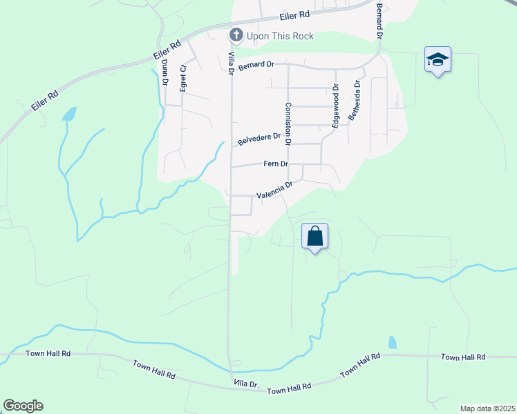 map of restaurants, bars, coffee shops, grocery stores, and more near 622 Valencia Drive in Belleville