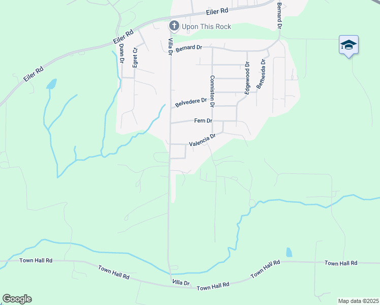 map of restaurants, bars, coffee shops, grocery stores, and more near 622 Valencia Drive in Belleville