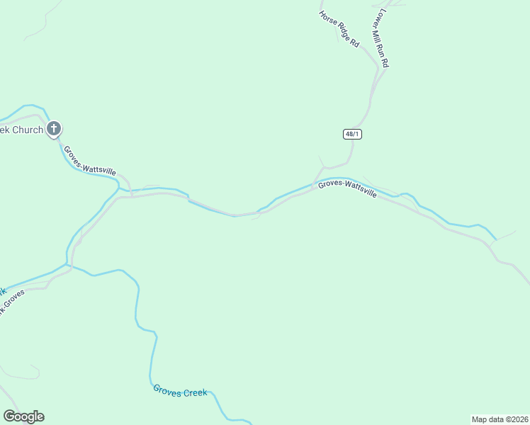 map of restaurants, bars, coffee shops, grocery stores, and more near Groves-Wattsville in Harrison