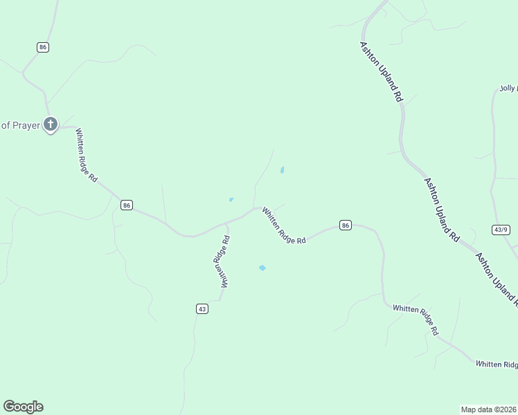 map of restaurants, bars, coffee shops, grocery stores, and more near 2530 Whitten Ridge Road in Milton