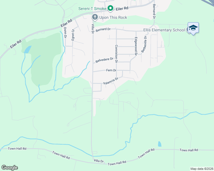 map of restaurants, bars, coffee shops, grocery stores, and more near 622 Valencia Drive in Belleville