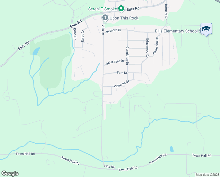 map of restaurants, bars, coffee shops, grocery stores, and more near 636 Monica Drive in Belleville