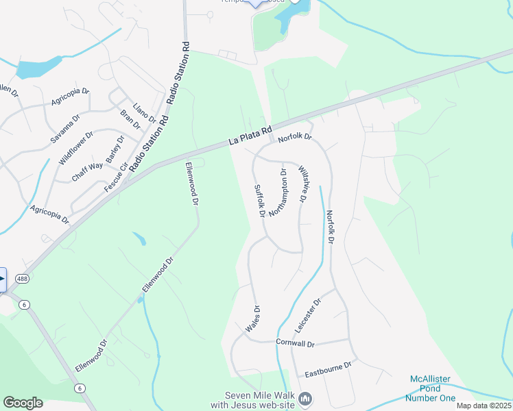 map of restaurants, bars, coffee shops, grocery stores, and more near 1025 Suffolk Drive in La Plata
